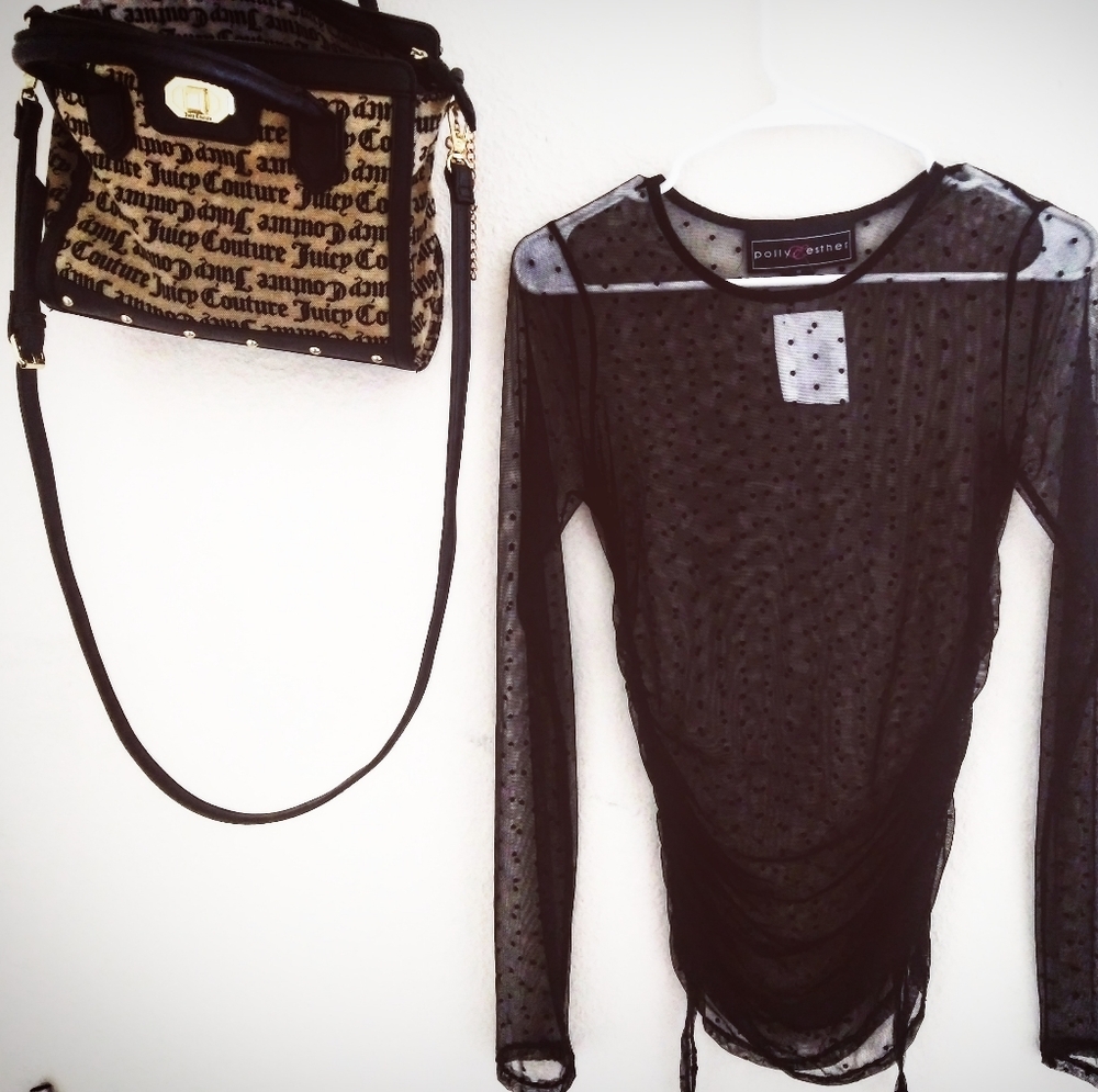 E-Girl Long Sleeve Mesh Top